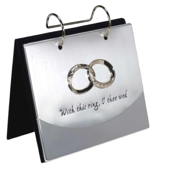 Malden International Designs "With This Ring, I Thee Wed" Flip Album New - Picture 1 of 5